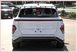 2025 Hyundai Kona SX2.V2 MY25 Premium 2WD N Line Atlas White 1 Speed Constant Variable Wagon.