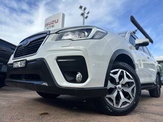 2019 Subaru Forester MY20 2.5I-S (AWD) White Continuous Variable Wagon.