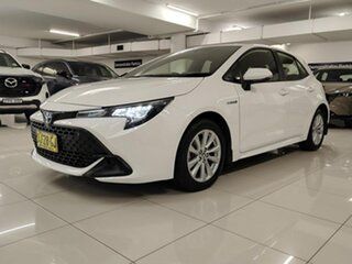 2023 Toyota Corolla ZWE219R Ascent Sport E-CVT Hybrid White 1 Speed Constant Variable Hatchback