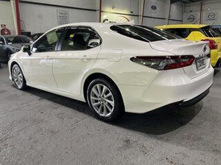 2023 Toyota Camry Axhv70R Ascent (Hybrid) White Continuous Variable Sedan.