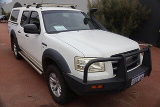 2008 Ford Ranger PJ 07 Upgrade XL (4x4) White 5 Speed Automatic Dual Cab Pick-up.