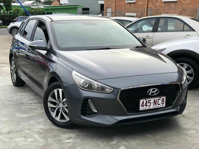 Used Hyundai i30 PD2 MY19 Active Chermside, 2018 Hyundai i30 PD2 MY19 Active Grey 6 Speed Sports Automatic Hatchback
