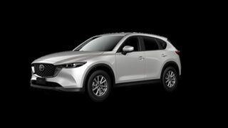2025 Mazda CX-5 KF2WLA G25 SKYACTIV-Drive FWD Maxx Sport Rhodium White 6 Speed Sports Automatic.