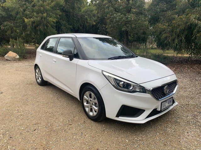Used MG MG3 SZP1 MY21 Core Wodonga, 2021 MG MG3 SZP1 MY21 Core White 4 Speed Automatic Hatchback