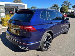 2022 Volkswagen Tiguan 5N MY22 162TSI R-Line DSG 4MOTION Allspace Blue 7 Speed
