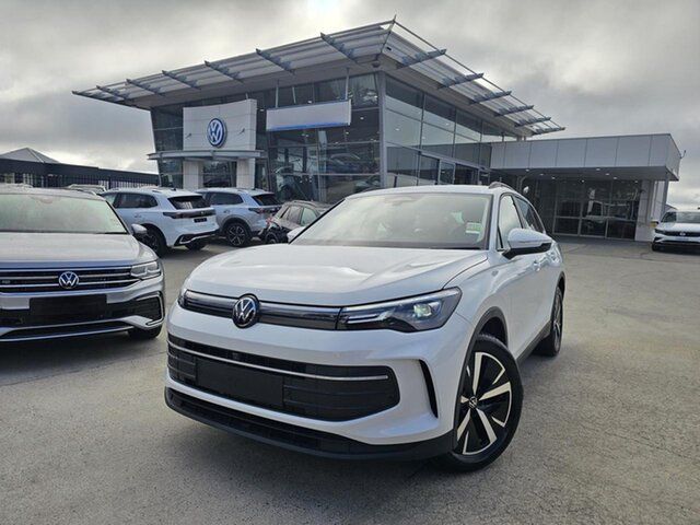 New Volkswagen Tiguan CT MY25 110TSI Life DSG Belconnen, 2025 Volkswagen Tiguan CT MY25 110TSI Life DSG White 7 Speed Sports Automatic Dual Clutch Wagon