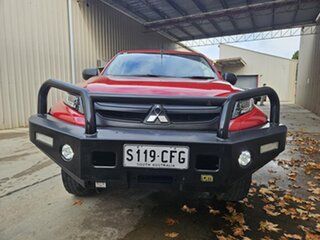 2019 Mitsubishi Triton MR MY20 GLX+ Double Cab Red 6 Speed Sports Automatic Utility.