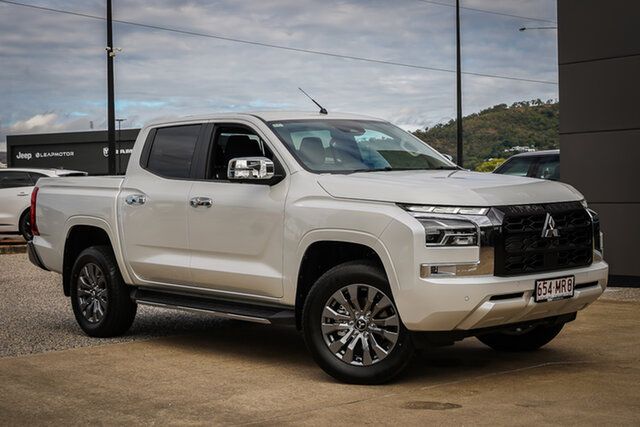 Used Mitsubishi Triton MV MY24 GLS Pick-up Double Cab 4x4 Townsville, 2024 Mitsubishi Triton MV MY24 GLS Pick-up Double Cab 4x4 White 6 Speed Sports Automatic Utility