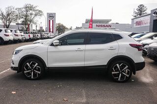 2017 Nissan Qashqai J11 Series 2 N-TEC X-tronic White 1 Speed Constant Variable Wagon