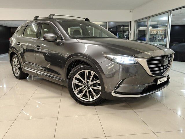 Used Mazda CX-9 TC Azami SKYACTIV-Drive i-ACTIV AWD Waitara, 2018 Mazda CX-9 TC Azami SKYACTIV-Drive i-ACTIV AWD Grey 6 Speed Sports Automatic Wagon