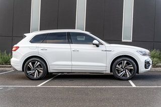 2021 Volkswagen Touareg CR MY21 210TDI Tiptronic 4MOTION R-Line Pure White 8 Speed Sports Automatic