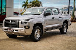 2024 Mitsubishi Triton MV MY24 GLX Pick-up Double Cab 4x4 Silver 6 Speed Sports Automatic Utility