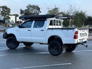 2014 Toyota Hilux KUN26R MY14 SR Double Cab White 5 Speed Manual Utility