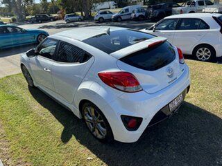 2015 Hyundai Veloster FS4 Series II SR Coupe D-CT Turbo + White 7 Speed Sports Automatic Dual Clutch
