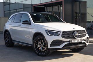 2021 Mercedes-Benz GLC-Class X253 801MY GLC300 9G-Tronic 4MATIC White 9 Speed Sports Automatic Wagon.