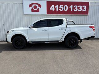 2016 Mitsubishi Triton MQ MY16 GLS Double Cab White 6 Speed Manual Utility