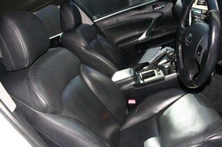 2007 Lexus IS GSE20R IS250 Prestige White 6 Speed Manual Sedan