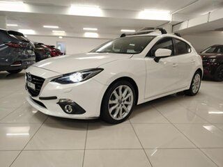 2014 Mazda 3 BM5438 SP25 SKYACTIV-Drive GT White 6 Speed Sports Automatic Hatchback