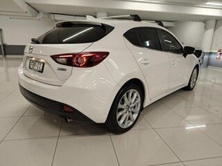 2014 Mazda 3 BM5438 SP25 SKYACTIV-Drive GT White 6 Speed Sports Automatic Hatchback