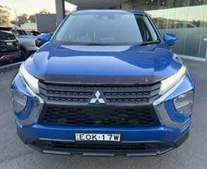 2020 Mitsubishi Eclipse Cross YB MY21 ES 2WD Blue 8 Speed Constant Variable Wagon.