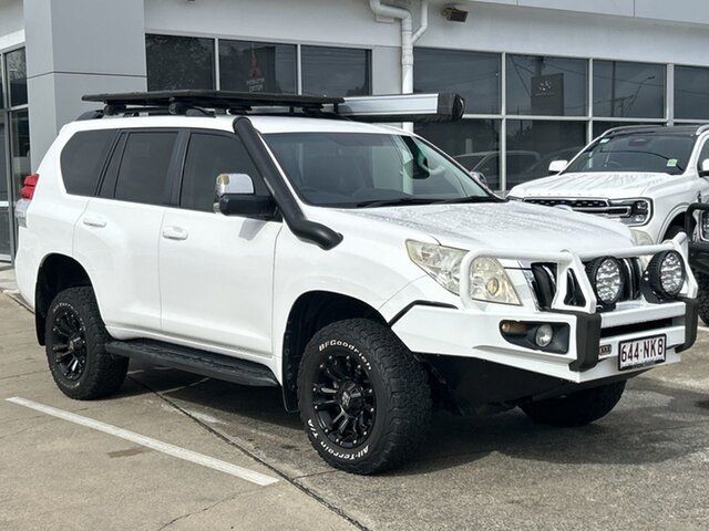 Used Toyota Landcruiser Prado KDJ150R GXL Beaudesert, 2012 Toyota Landcruiser Prado KDJ150R GXL White 6 Speed Manual Wagon