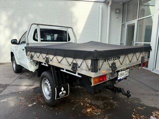 2019 Mitsubishi Triton MR MY19 GLX White 6 Speed Manual Cab Chassis