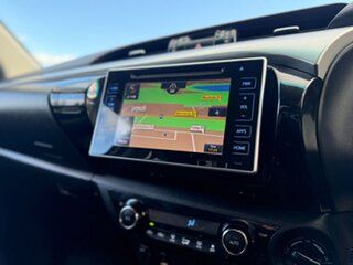 2018 Toyota Hilux GUN126R SR5 Double Cab Crystal Pearl 6 Speed Sports Automatic Utility