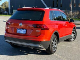 2017 Volkswagen Tiguan 5N MY17 110TDI DSG 4MOTION Comfortline Orange 7 Speed