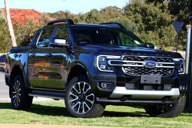 New Ford Ranger PY 2025.25MY Platinum Pick-up Double Cab FullTime 4WD DR Wangara, 2025 Ford Ranger PY 2025.25MY Platinum Pick-up Double Cab FullTime 4WD DR Meteor Grey 10 Speed
