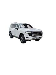 2023 Toyota Landcruiser FJA300R VX White 10 Speed Sports Automatic Wagon.