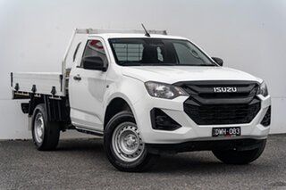 2025 Isuzu D-MAX RG MY25.5 SX 4x2 High Ride White 8 Speed Sports Automatic Cab Chassis.