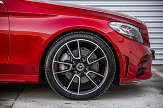 2021 Mercedes-Benz C-Class W205 801MY C300 9G-Tronic Red 9 Speed Sports Automatic Sedan