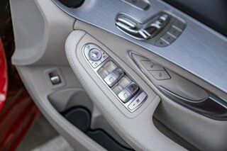2021 Mercedes-Benz C-Class W205 801MY C300 9G-Tronic Red 9 Speed Sports Automatic Sedan