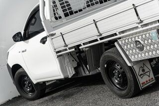 2022 Toyota Hilux TGN121R Workmate 4x2 White 6 Speed Sports Automatic Cab Chassis