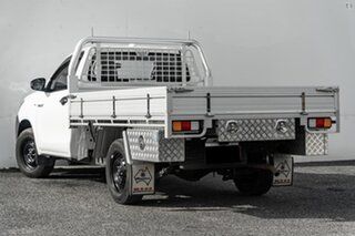 2022 Toyota Hilux TGN121R Workmate 4x2 White 6 Speed Sports Automatic Cab Chassis.