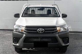 2022 Toyota Hilux TGN121R Workmate 4x2 White 6 Speed Sports Automatic Cab Chassis