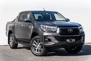 2020 Toyota Hilux GUN126R SR5 Double Cab Grey 6 Speed Sports Automatic Utility.