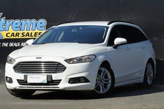2016 Ford Mondeo MD Ambiente White 6 Speed Sports Automatic Wagon.