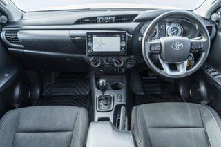2022 Toyota Hilux GUN126R SR Double Cab White 6 Speed Sports Automatic Cab Chassis