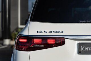 2025 Mercedes-Benz GLS-Class X167 805+055MY GLS450 d 9G-TRONIC 4MATIC White 9 Speed Sports Automatic