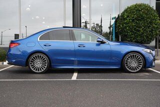 2025 Mercedes-Benz C-Class W206 805+055MY C200 9G-Tronic Blue 9 Speed Sports Automatic Sedan