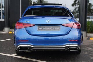 2025 Mercedes-Benz C-Class W206 805+055MY C200 9G-Tronic Blue 9 Speed Sports Automatic Sedan