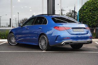 2025 Mercedes-Benz C-Class W206 805+055MY C200 9G-Tronic Blue 9 Speed Sports Automatic Sedan.