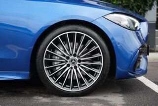 2025 Mercedes-Benz C-Class W206 805+055MY C200 9G-Tronic Blue 9 Speed Sports Automatic Sedan