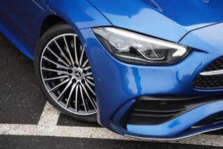 2025 Mercedes-Benz C-Class W206 805+055MY C200 9G-Tronic Blue 9 Speed Sports Automatic Sedan