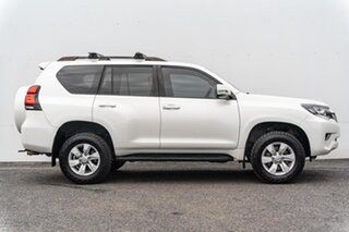 2020 Toyota Landcruiser Prado GDJ150R GXL White 6 Speed Sports Automatic Wagon.