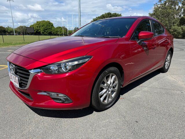 Used Mazda 3 BN Maxx Slacks Creek, 2017 Mazda 3 BN Maxx Red 6 Speed Automatic Sedan