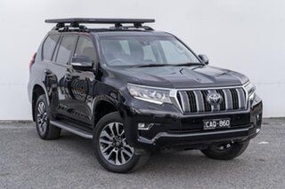 2022 Toyota Landcruiser Prado GDJ150R VX Black 6 Speed Sports Automatic Wagon.