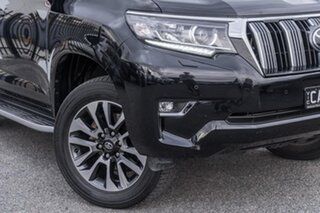 2022 Toyota Landcruiser Prado GDJ150R VX Black 6 Speed Sports Automatic Wagon.