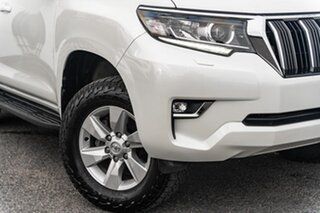 2020 Toyota Landcruiser Prado GDJ150R GXL White 6 Speed Sports Automatic Wagon